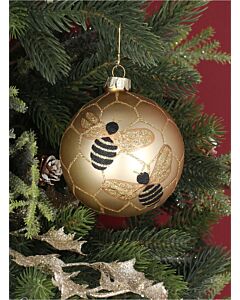Gisela Graham - Gold w Honeycomb/Bee
